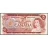 Canada - Pick 86a_1 - 2 dollars - Série BM - 1974 (1975) - Etat : TTB