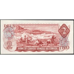 Canada - Pick 86a_1 - 2 dollars - Série RU - 1974 (1975) - Etat : NEUF