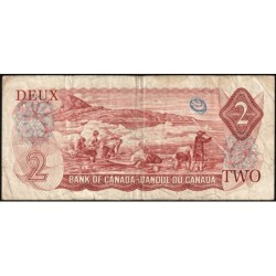 Canada - Pick 86a_2 - 2 dollars - Série ABD - 1974 (1975) - Etat : TB-