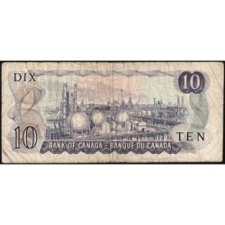 Canada - Pick 88c_1 - 10 dollars - Série TE - 1971 (1975) - Etat : B+ à TB-