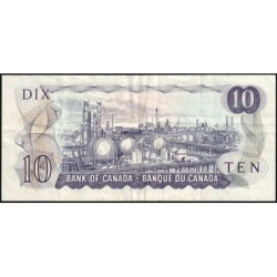 Canada - Pick 88d - 10 dollars - Série ETT - 1971 (1985) - Etat : TTB+