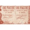 Indochine Française Saïgon - Pick 34b - 1 piastre - Série O.336 - 03/08/1901 (1891) - Etat : TTB