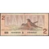Canada - Pick 94a - 2 dollars - Série AUB - 1986 - Etat : TB-