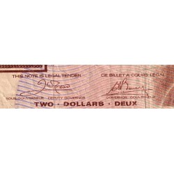 Canada - Pick 94a - 2 dollars - Série AUB - 1986 - Etat : TB-