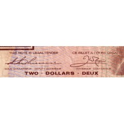 Canada - Pick 94b_1 - 2 dollars - Série AUN - 1986 (1988) - Etat : TB-