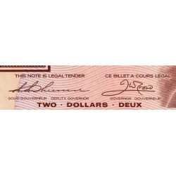 Canada - Pick 94b_1 - 2 dollars - Série BBA - 1986 (1988) - Etat : pr.NEUF