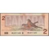 Canada - Pick 94b_1 - 2 dollars - Série BBJ - 1986 (1988) - Etat : TTB-