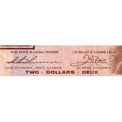 Canada - Pick 94b_1 - 2 dollars - Série BBS - 1986 (1988) - Etat : TTB-