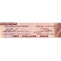 Canada - Pick 94b_1 - 2 dollars - Série BBZ - 1986 (1988) - Etat : TTB-