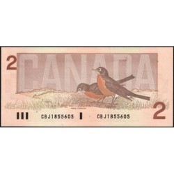 Canada - Pick 94c_1 - 2 dollars - Série CBJ - 1986 (1994) - Etat : NEUF
