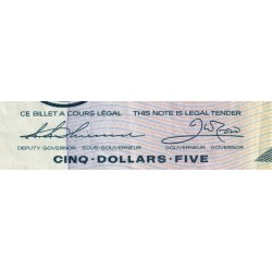 Canada - Pick 95b - 5 dollars - Série EPG - 1986 (1990) - Etat : TTB