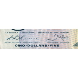 Canada - Pick 95b - 5 dollars - Série FPP - 1986 (1990) - Etat : TB+