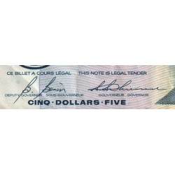 Canada - Pick 95c_1 - 5 dollars - Série ANB - 1986 (1994) - Etat : TTB-