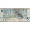 Canada - Pick 95c_2 - 5 dollars - Série GPT - 1986 (1994) - Etat : TB-