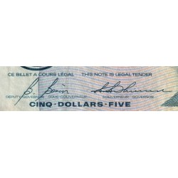 Canada - Pick 95c_2 - 5 dollars - Série GPT - 1986 (1994) - Etat : TB-