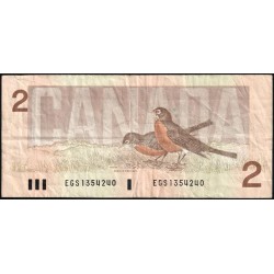 Canada - Pick 94c_2 - 2 dollars - Série EGS - 1986 (1994) - Etat : TB