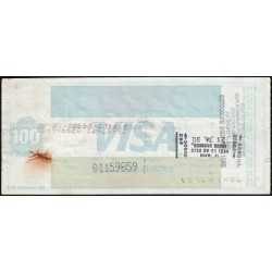 Canada - Chèque Voyage - La Banque Royale du Canada - 100 dollars US - 1991 - Etat : TTB