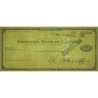 Canada - Chèque Voyage - Imperial Bank of Canada - 50 dollars - 1944 - Etat : TTB