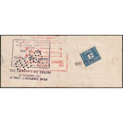 Canada - Chèque Voyage - The Canadian Bank of Commerce - 20 dollars - 1945 - Etat : SUP
