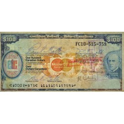 Canada - Chèque Voyage - Thomas Cook - 100 dollars - 1988 - Etat : SUP