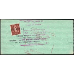 Canada - Chèque Voyage - The Toronto Dominion Bank - 10 dollars - 1963 - Etat : SUP