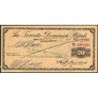 Canada - Chèque Voyage - The Toronto Dominion Bank - 20 dollars - 1963 - Etat : SUP