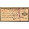 Canada - Chèque Voyage - The Toronto Dominion Bank - 20 dollars - 1964 - Etat : SUP