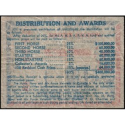 Canada - Quebec Unit 33 - Course du Grand National à Aintree (Angl.) - 1 dollar - 1949 - Etat : TTB