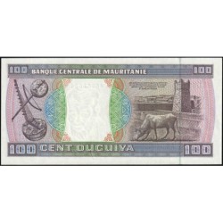 Mauritanie - Pick 4k - 100 ouguiya - Série N 019 - 28/11/2002 - Etat : pr.NEUF