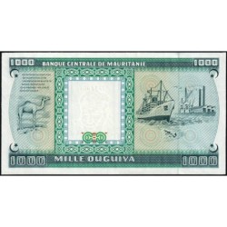 Mauritanie - Pick 7A - 1'000 ouguiya - Série C 016 - 28/11/1989 - Etat : SPL+