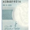 Mauritanie - Pick 20 - 2'000 ouguiya - Série AC A - 28/11/2011 - Etat : NEUF