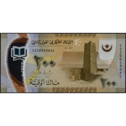 Mauritanie - Pick 24a - 200 ouguiya - Série C AC - Polymère - 28/11/2017 - Etat : NEUF