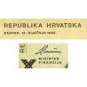 Croatie - Pick 25 - 10'000 dinara - Série B9 - 15/01/1992 - Etat : TTB