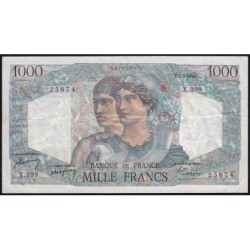 F 41-20 - 05/05/1948 - 1000 francs - Minerve et Hercule - Série X.399 - Etat : TB+