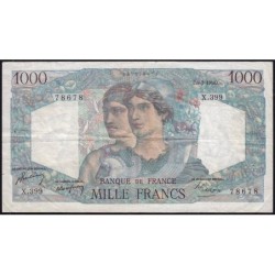 F 41-20 - 05/05/1948 - 1000 francs - Minerve et Hercule - Série X.399 - Etat : TTB-