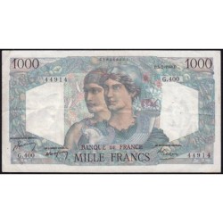 F 41-20 - 05/05/1948 - 1000 francs - Minerve et Hercule - Série G.400 - Etat : TTB-