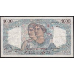 F 41-20 - 05/05/1948 - 1000 francs - Minerve et Hercule - Série J.400 - Etat : TTB