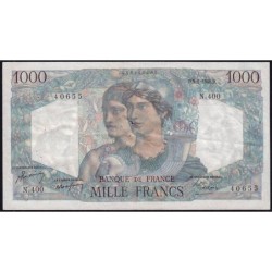 F 41-20 - 05/05/1948 - 1000 francs - Minerve et Hercule - Série N.400 - Etat : TTB-