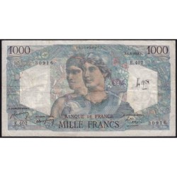 F 41-20a - 05/05/1948 - 1000 francs - Minerve et Hercule - Série E.402 - Etat : TB-
