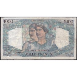 F 41-20a - 05/05/1948 - 1000 francs - Minerve et Hercule - Série L.402 - Etat : B