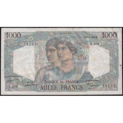 F 41-20a - 05/05/1948 - 1000 francs - Minerve et Hercule - Série E.408 - Etat : TB-