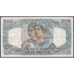F 41-20a - 05/05/1948 - 1000 francs - Minerve et Hercule - Série H.408 - Etat : TTB-