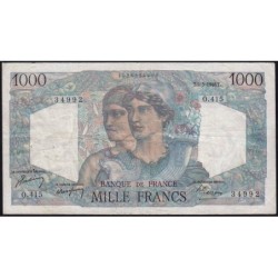 F 41-20a - 05/05/1948 - 1000 francs - Minerve et Hercule - Série O.415 - Etat : TB
