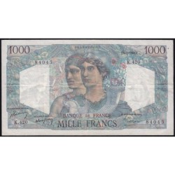 F 41-20a - 05/05/1948 - 1000 francs - Minerve et Hercule - Série K.420 - Etat : TB+