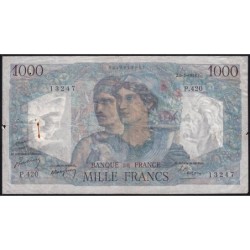 F 41-20a - 05/05/1948 - 1000 francs - Minerve et Hercule - Série P.420 - Etat : TB-