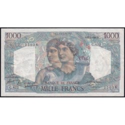 F 41-21 - 27/05/1948 - 1000 francs - Minerve et Hercule - Série C.422 - Etat : TTB