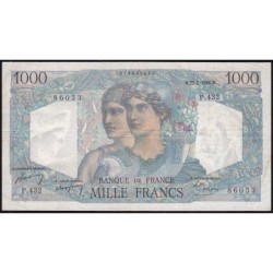 F 41-21 - 27/05/1948 - 1000 francs - Minerve et Hercule - Série P.432 - Etat : TTB