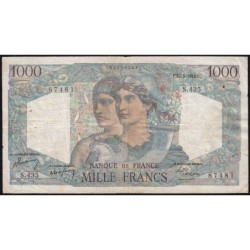 F 41-21 - 27/05/1948 - 1000 francs - Minerve et Hercule - Série S.435 - Etat : TB