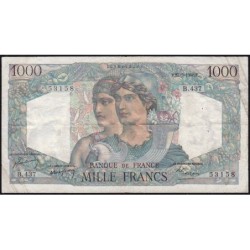 F 41-21 - 27/05/1948 - 1000 francs - Minerve et Hercule - Série B.437 - Etat : TB