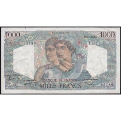 F 41-21 - 27/05/1948 - 1000 francs - Minerve et Hercule - Série T.437 - Etat : TB